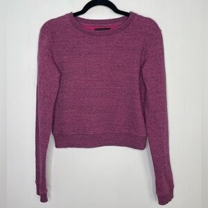 Tiger of Sweden space dye pink crewneck sweatshirt